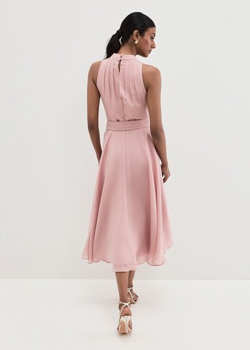 Phase Eight Lucinda Dress Pink Australia | NT7013985